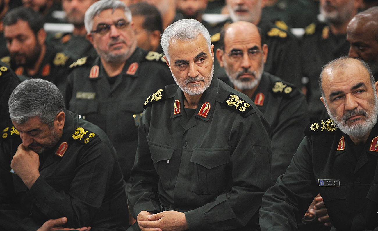 Gen. Qassem Sulaimani, a leader of Iran’s Islamic Revolutionary Guard Corps.  Gen. Qassem Sulaimani, a leader of Iran’s Islamic Revolutionary Guard Corps.