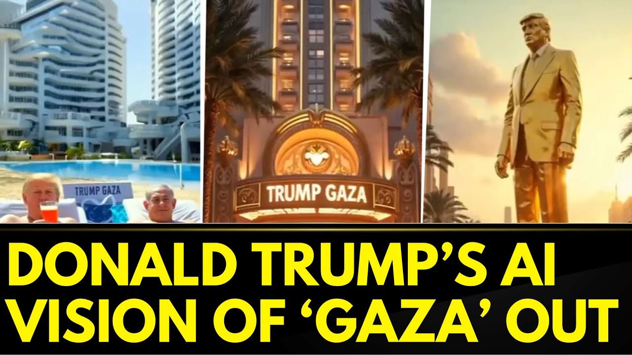 Trump shares AI video of his Gaza vision | World | Trans Asia News Service