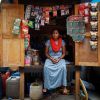 Chineya Devi, 32, who lost her job in a packaging firm, sits inside her roadside stall, near her house, in New Delhi, India, July 26, 2021.REUTERS/Adnan Abidi